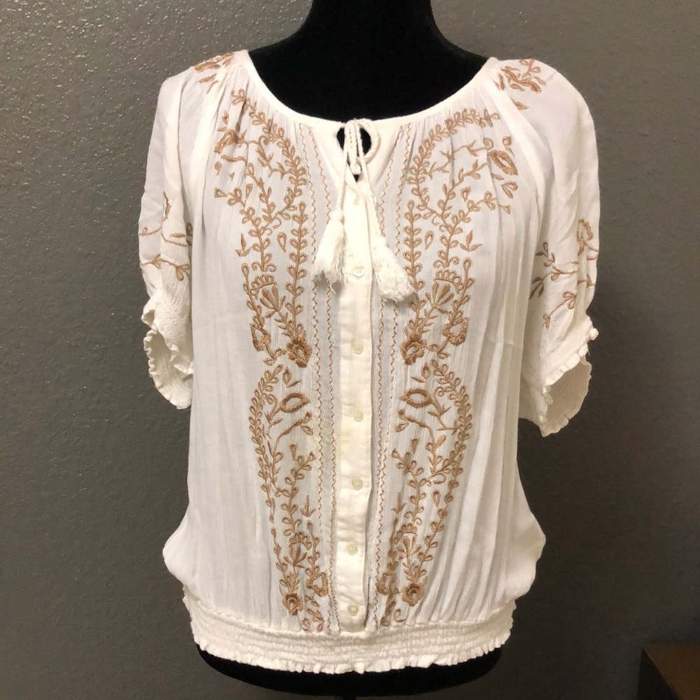 Boston Proper Blouse Size M